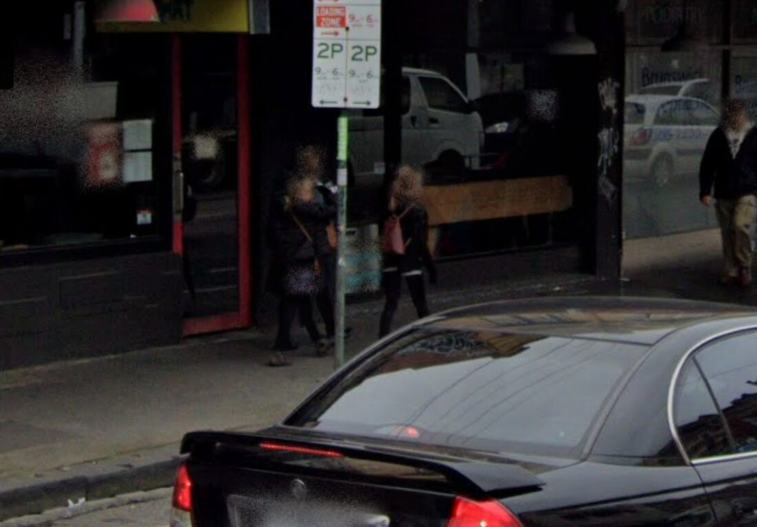 Parking at Tom Phat Restaurant