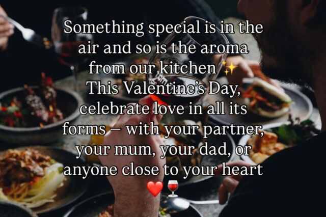 Limited tables available — book now and celebrate with us.

📅 14th February
📍 Tomphat
📲 Call us or book online

#ValentinesDay #DateNight #LoveOnAPlate #RomanticDinner