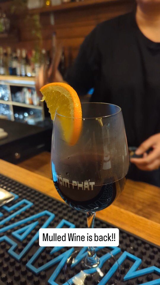 Slow sips. Deep spice. A winter ritual done right. Mulled wine is back. 🍷🖤 

#BrunswickEats #MelbourneDrinks #TomPhat